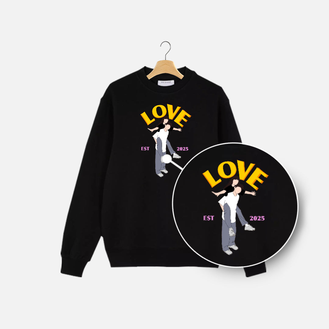 Romantic 2025 Love Apparel SweatShirt