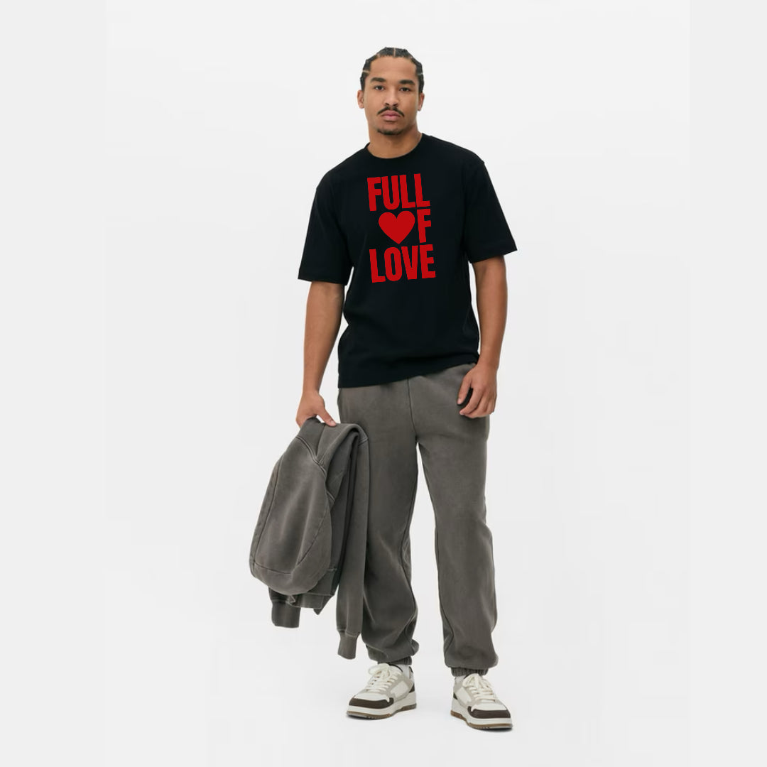 Heartfelt Love Print T-Shirt