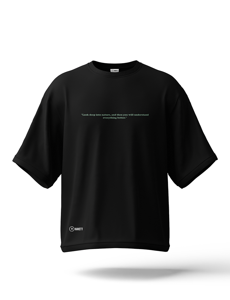 Return To Nature Drop Shoulder Tee