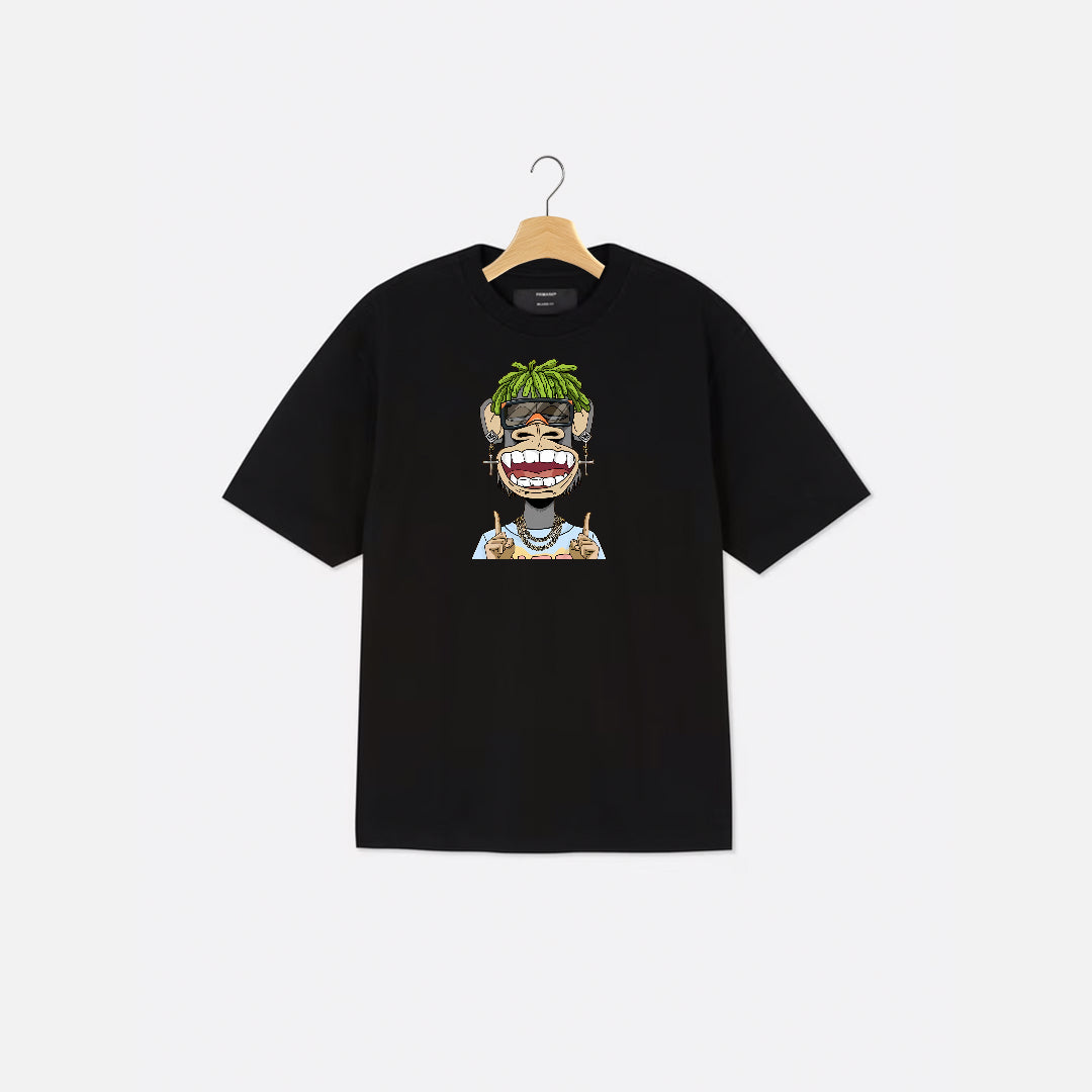 Luxury Monkey NFT Design T-Shirt