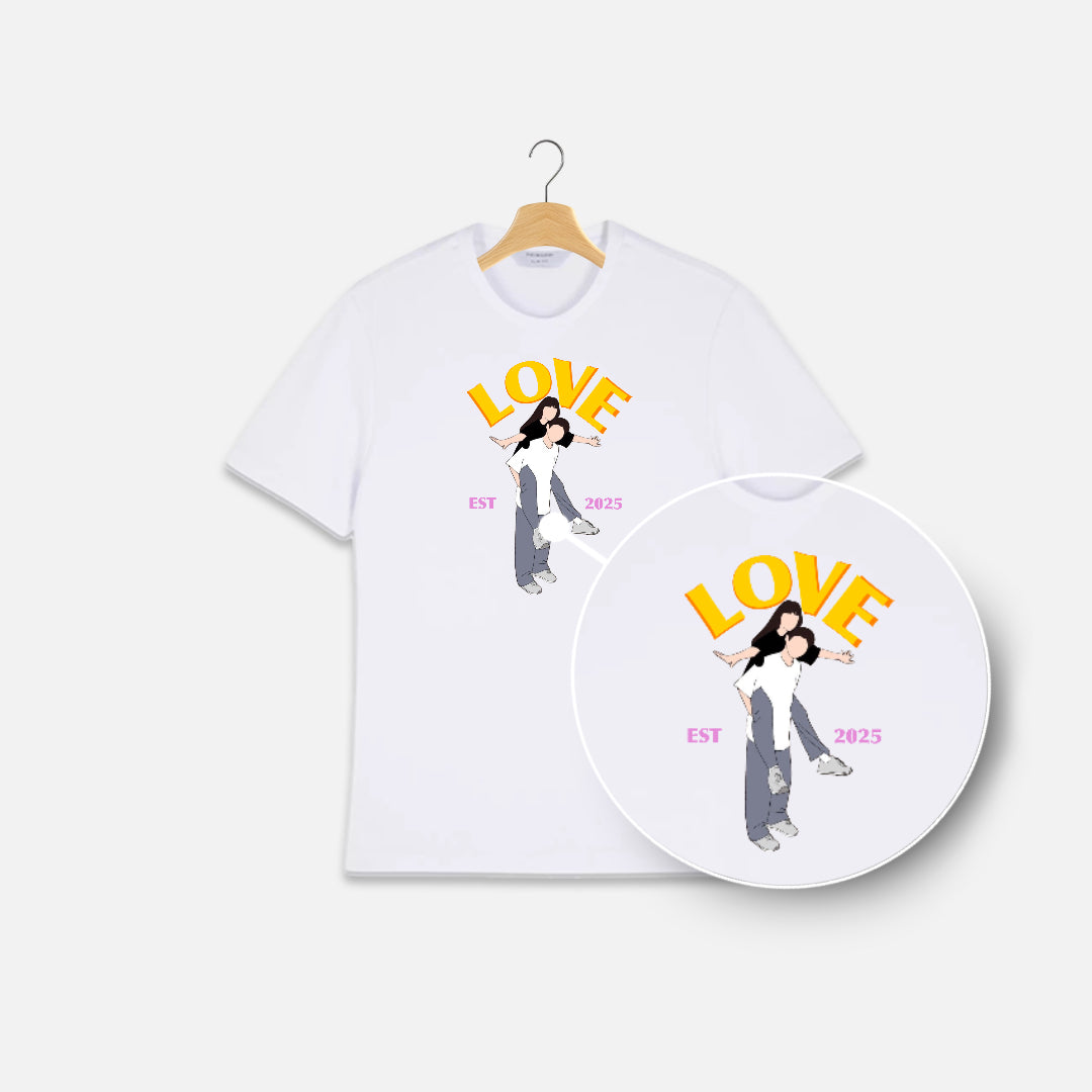 Romantic 2025 Love Apparel T-Shirt
