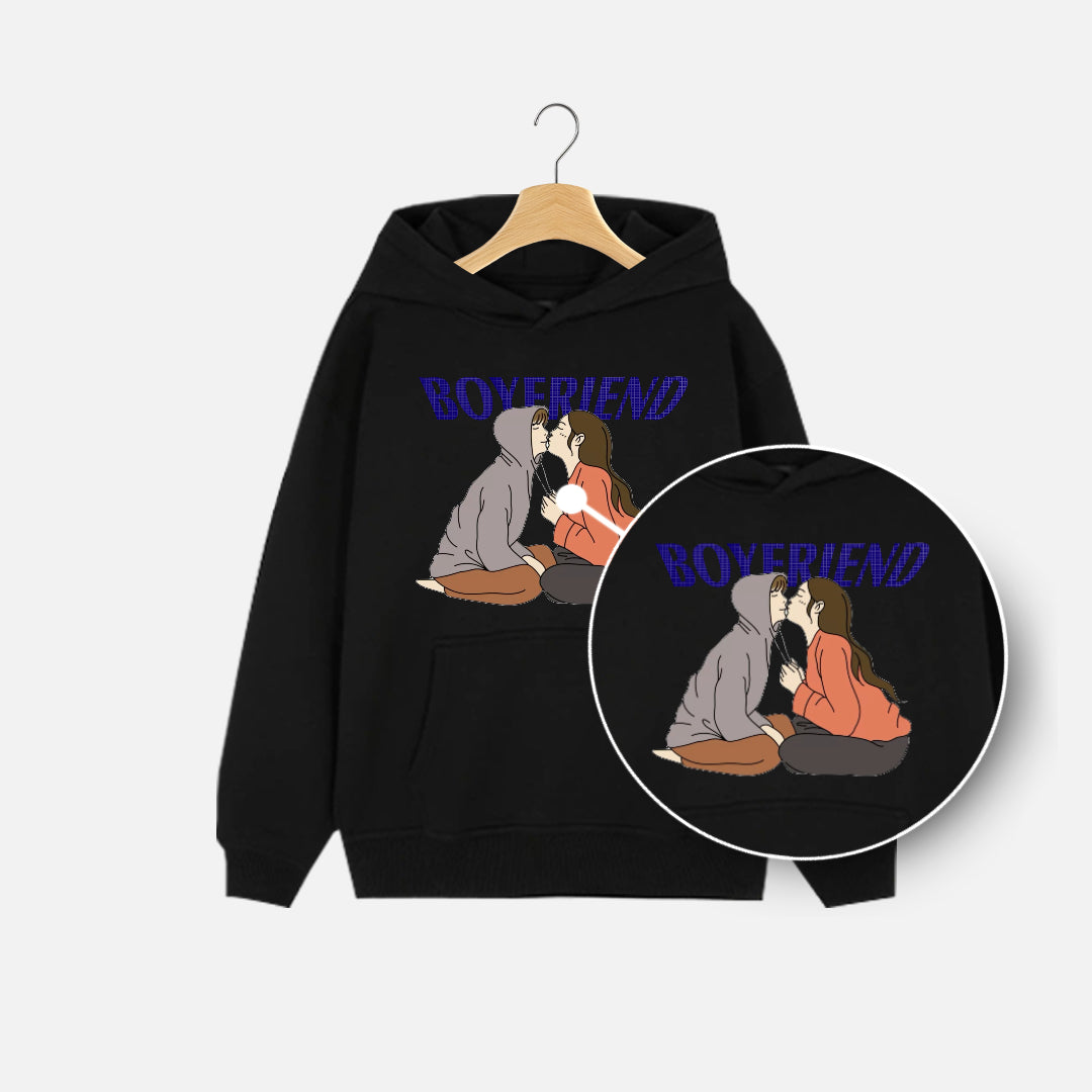 Boyfriend Graphic Hoodie