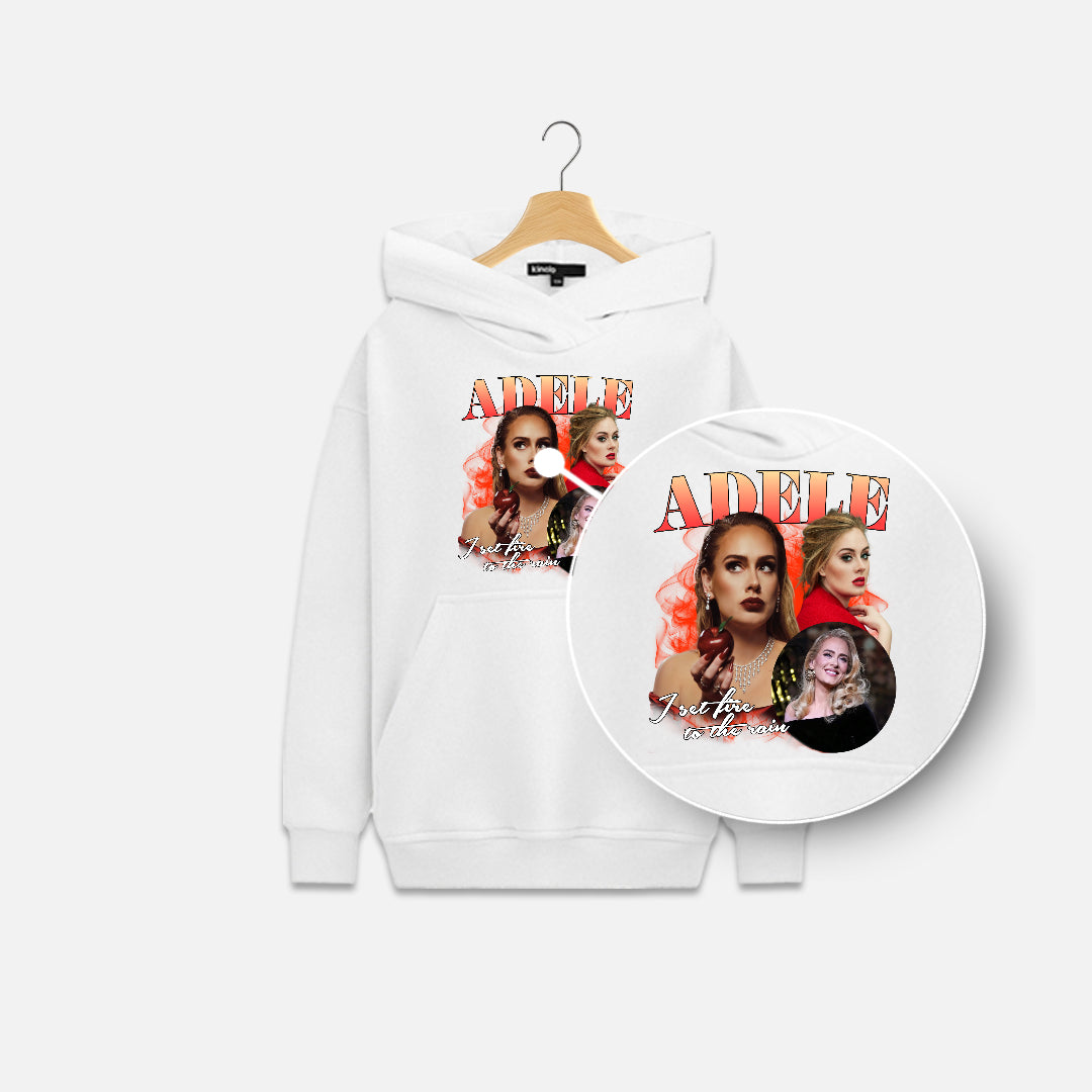 Adele Inspired Fashion Hoodie