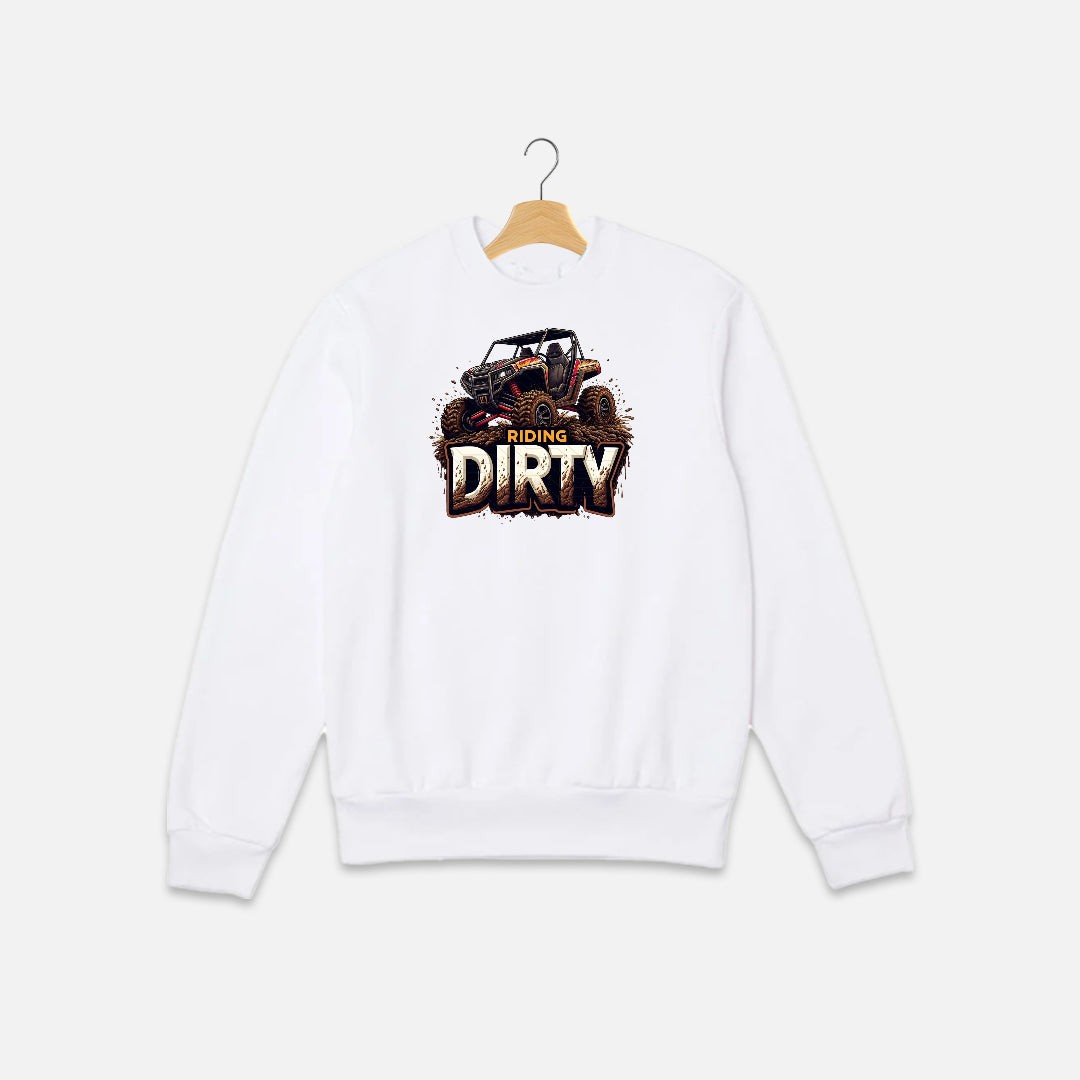 Off-Road Buggy Riding Dirty Design Sweat Shirt