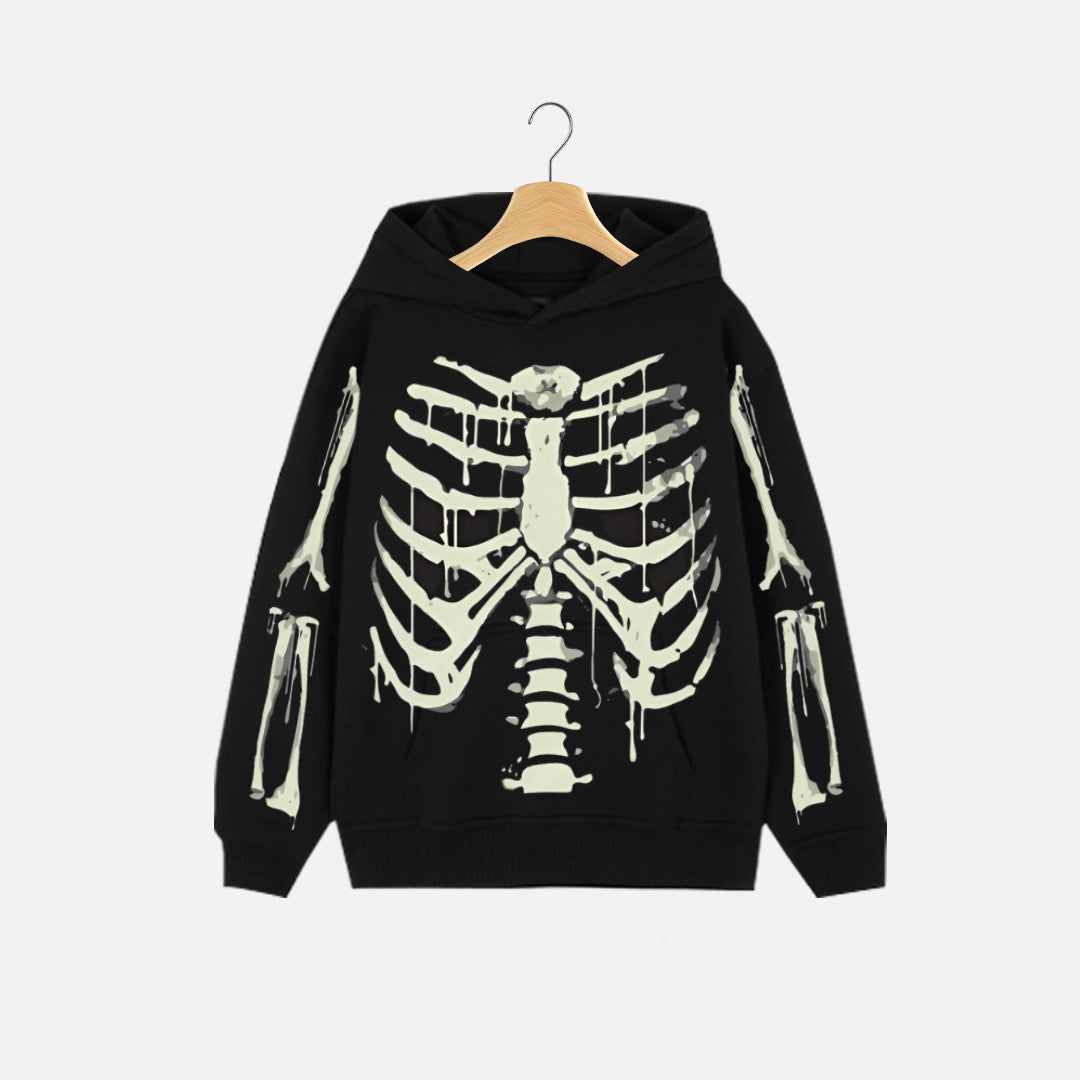 Skeleton Graphic Hoodie