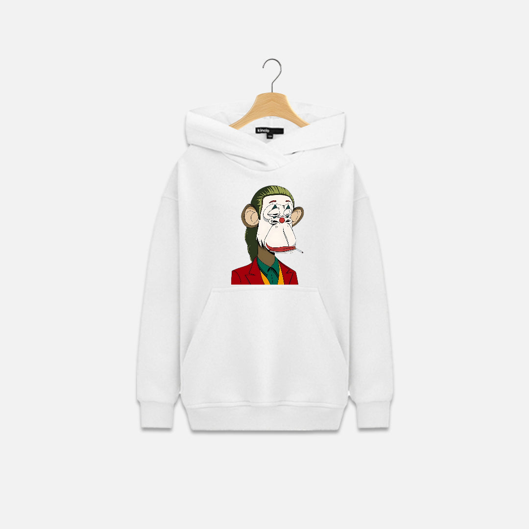 Sad Joker Monkey NFT Design Hoodie