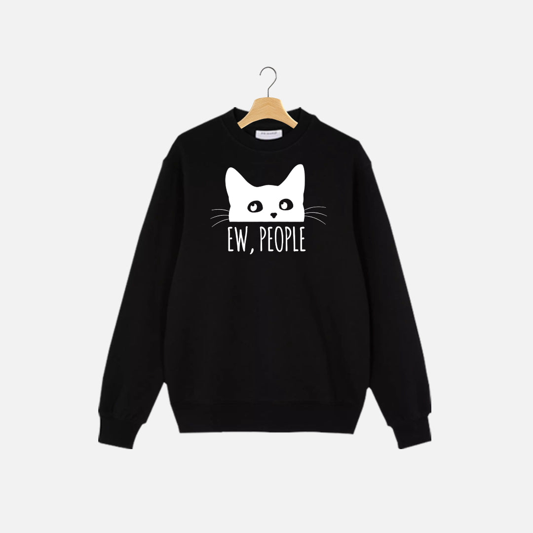 Ew People Cat SweatShirt
