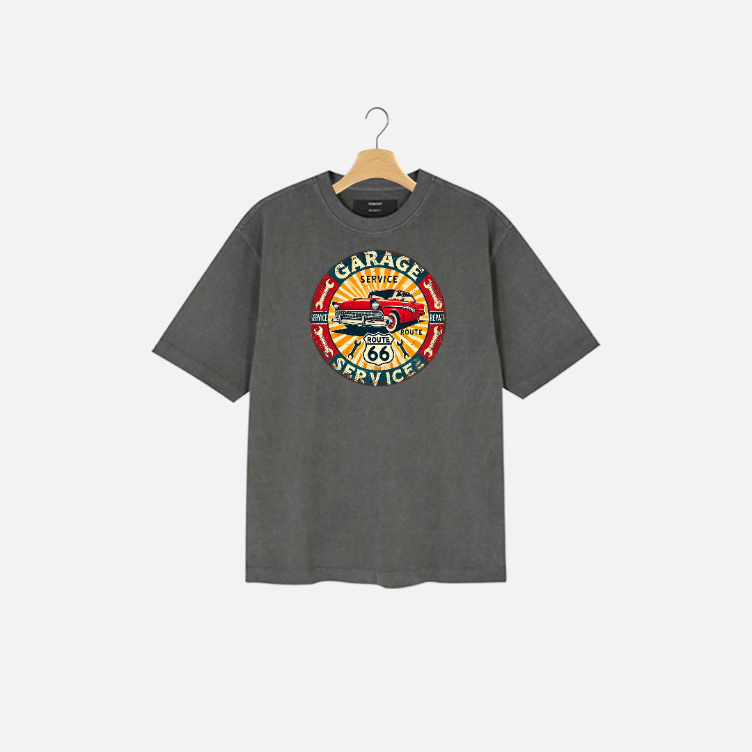 Vintage Car Repair Garage Branding Tee T-Shirt