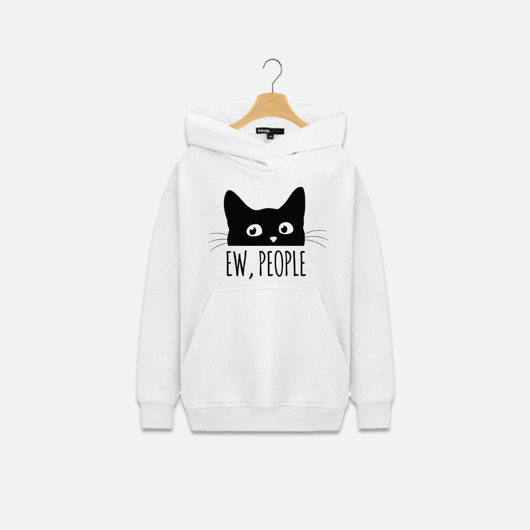 Ew People Cat Hoodie