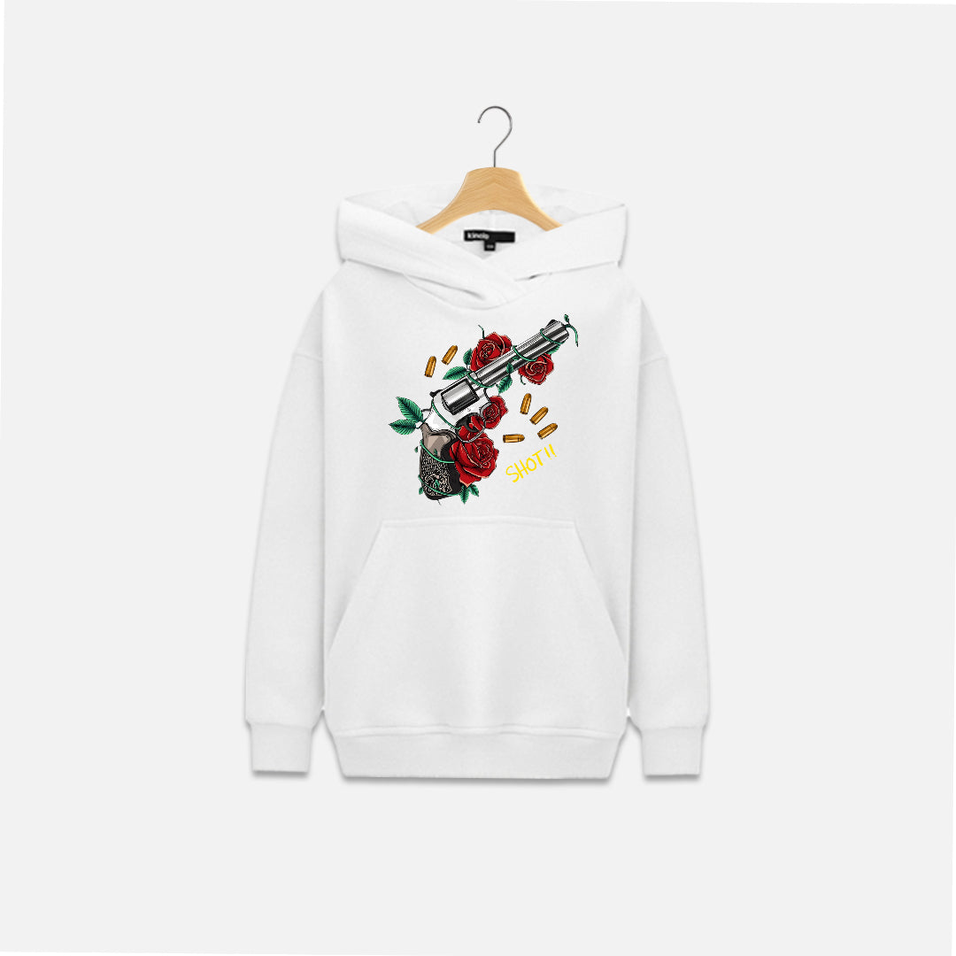 Vintage Style Revolver Clothing Hoodie