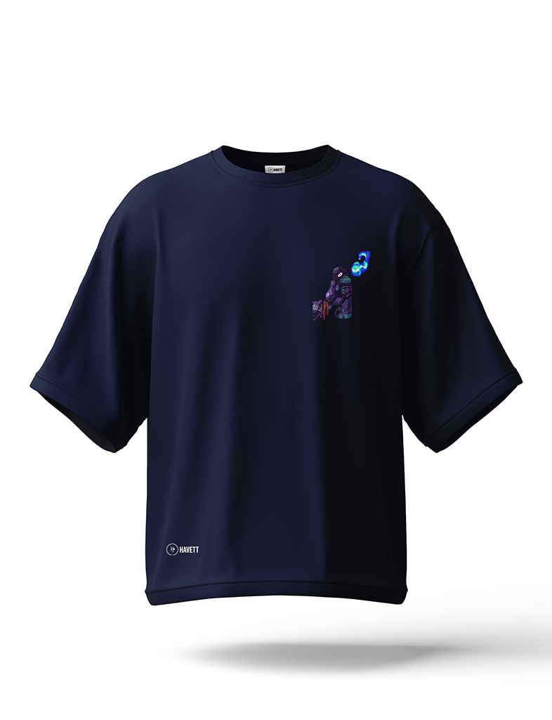 Subway Spray Drop Shoulder Tee