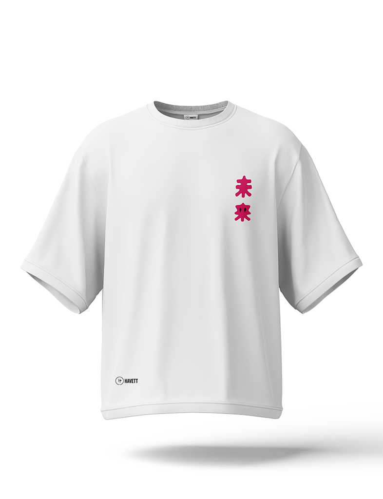 The Future Is Here Drop Shoulder Tee