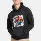 Adorable Pig On The Run Design Hoodie