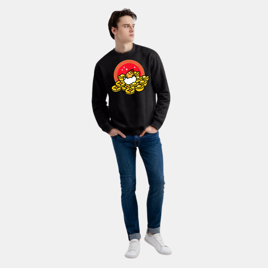 Chicks, Eggs, and Crypto Graphic Sweat Shirt