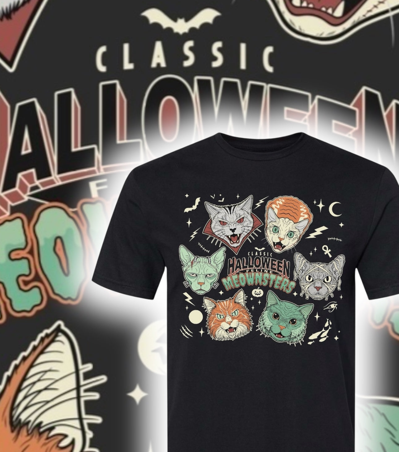 Classic Monster Cats