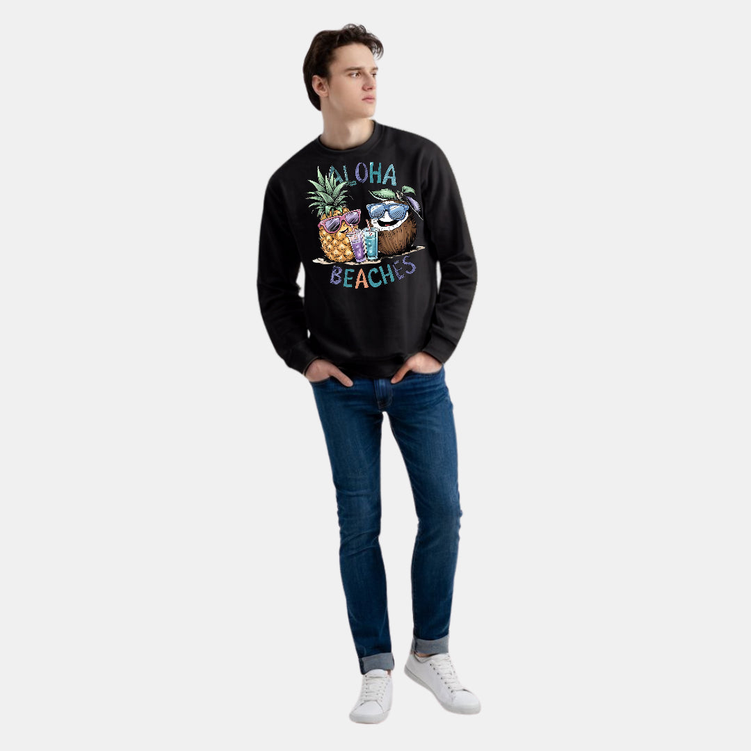 Tropical Beachwear Designs Sweat Shirts