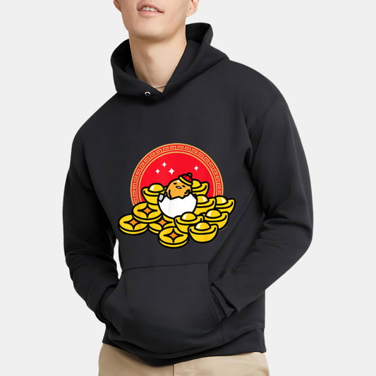 Chicks, Eggs, and Crypto Graphic Hoodie