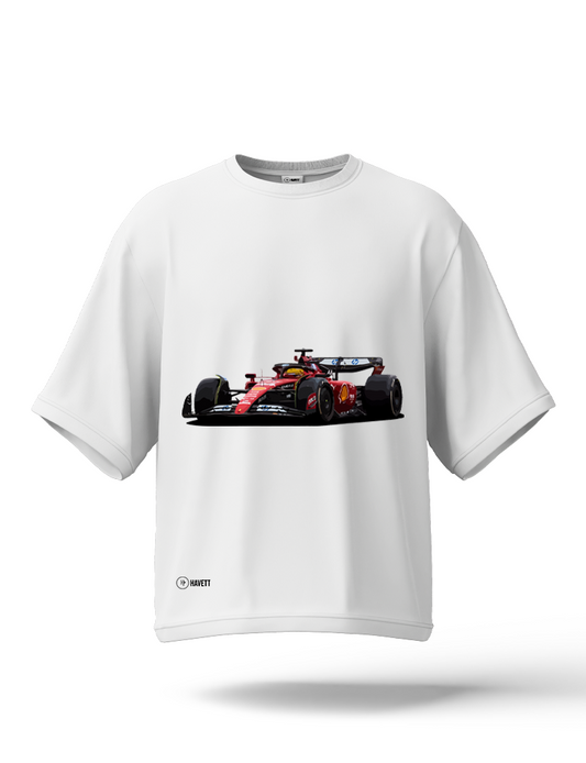 Grid Life Drop Shoulder Tee