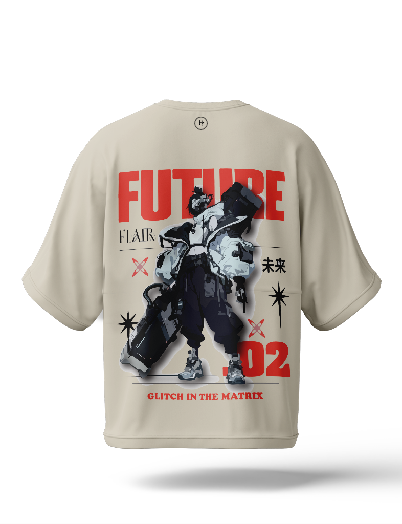 Reclaimed Future Drop Shoulder Tee