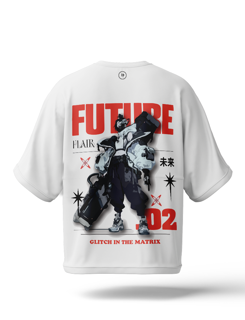 Reclaimed Future Drop Shoulder Tee