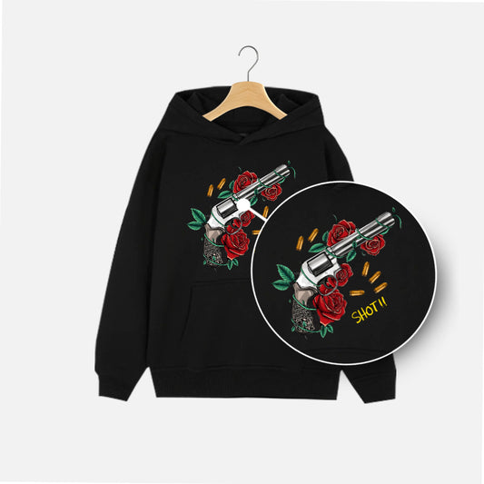 Vintage Style Revolver Clothing Hoodie