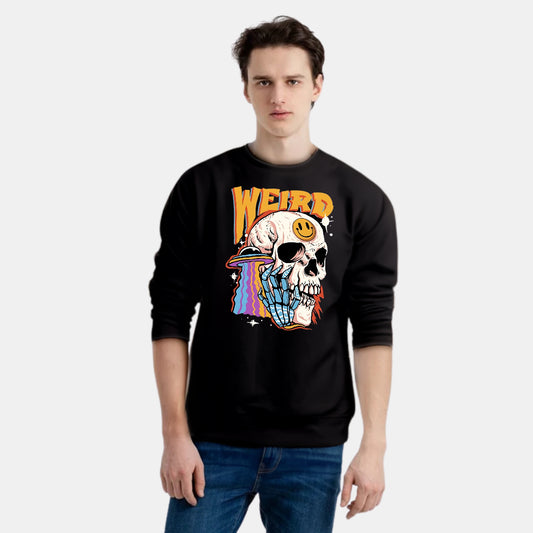 Skeleton Face Sweat Shirts