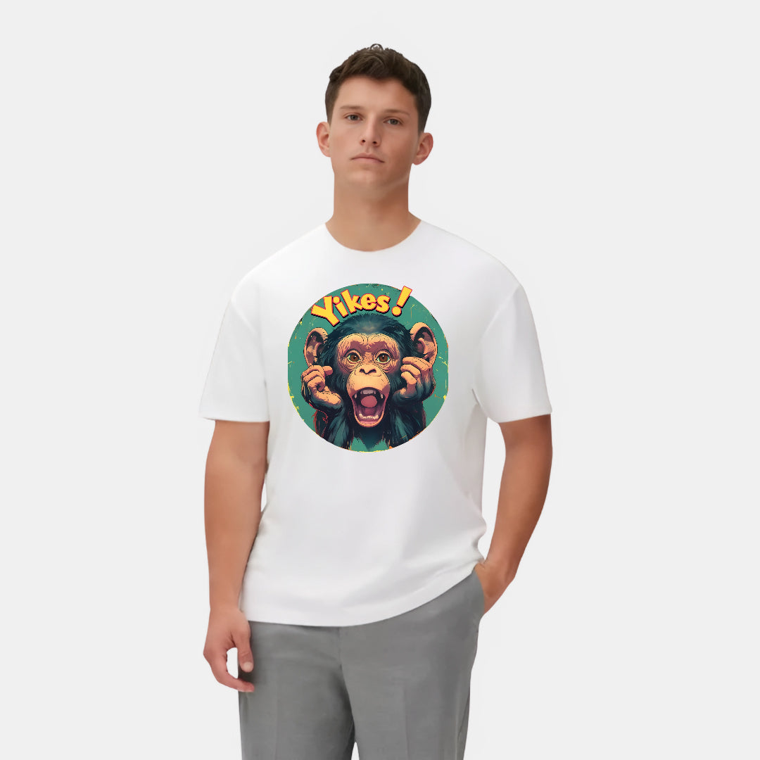 Cartoon Cash With Funny Face T-Shirt