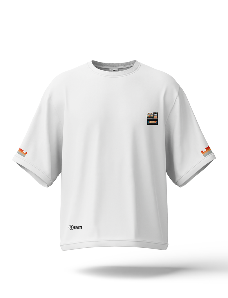 Retro Vintage Drop Shoulder Tee