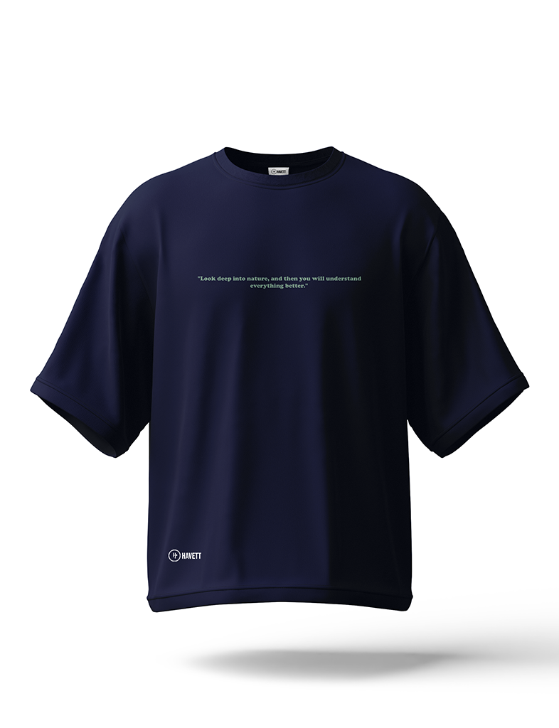 Return To Nature Drop Shoulder Tee