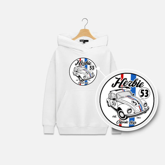 Classic 53 Car Design Hoodie