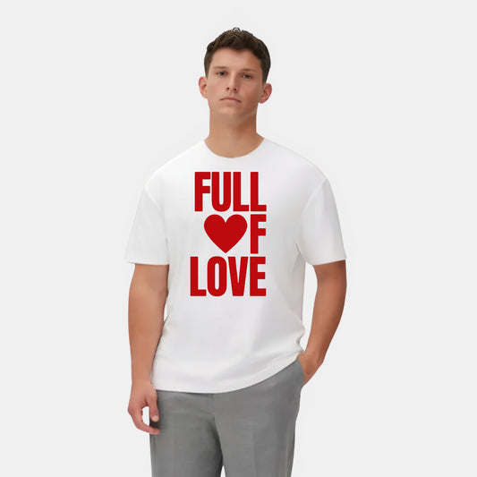 Heartfelt Love Print T-Shirt