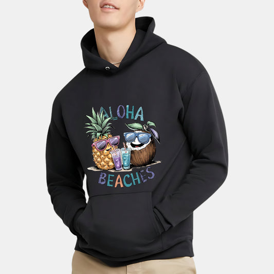 Tropical Beachwear Designs Hoodie