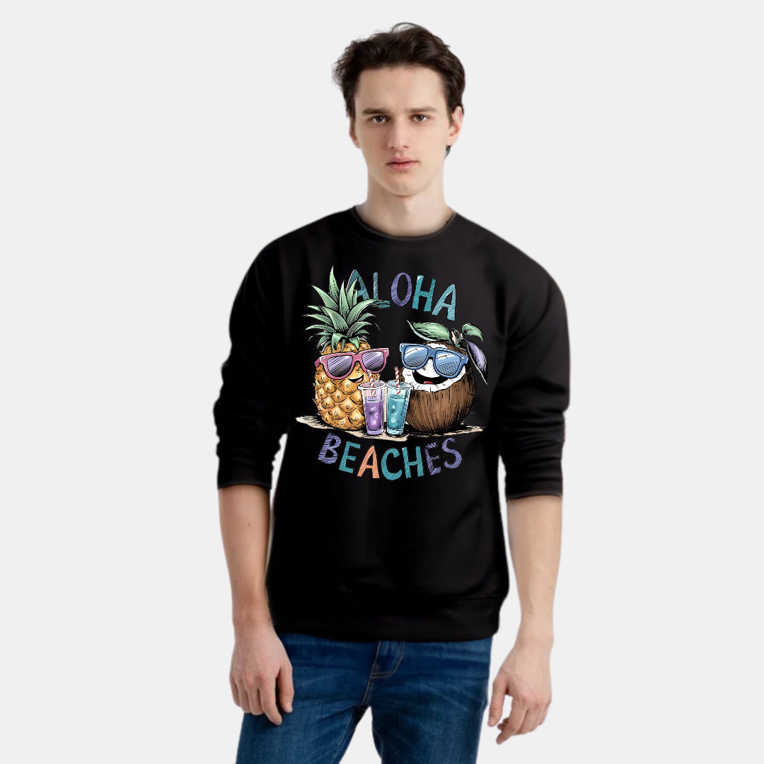 Tropical Beachwear Designs Sweat Shirts