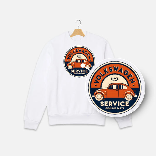 Volkswagen Car Service Since 1949 Graphic Sweat Shirt
