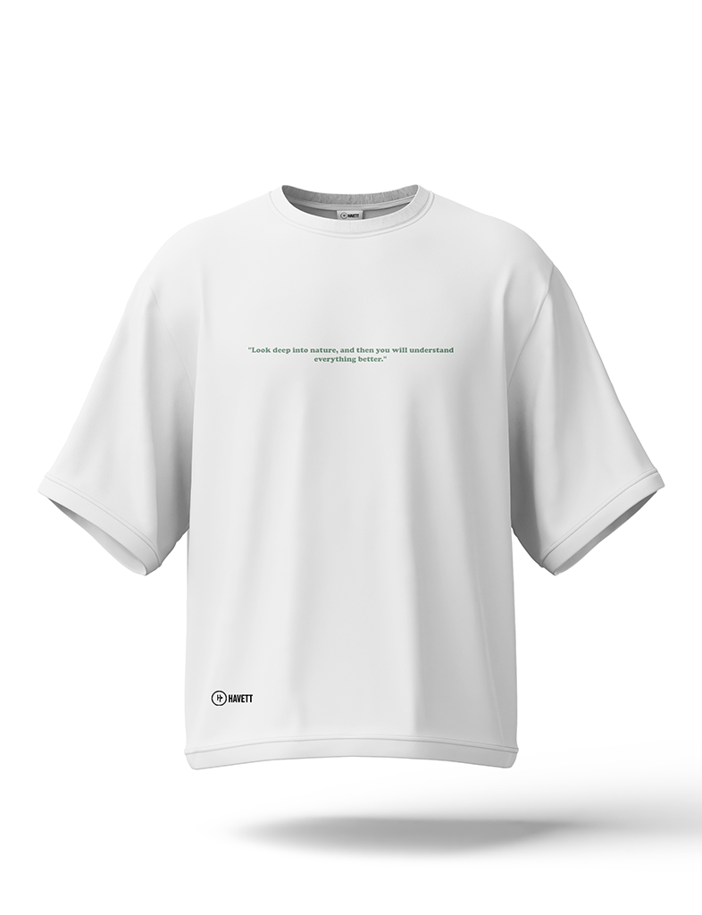 Return To Nature Drop Shoulder Tee