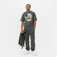 Beach Scene Cat Art T-Shirt
