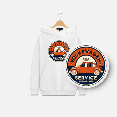 Volkswagen Car Service Since 1949 Graphic Hoodie