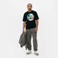 Beach Scene Cat Art T-Shirt