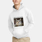 Adorable Cat Close-Up Hoodie