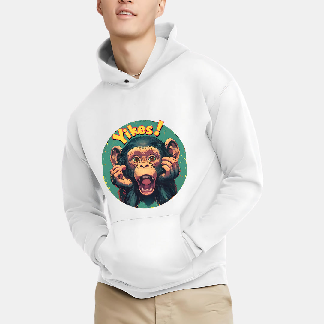 Cartoon Cash With Funny Face Hoodie