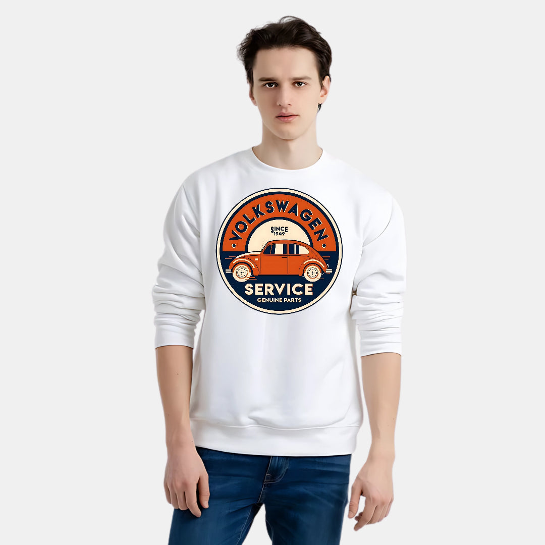 Volkswagen Car Service Since 1949 Graphic Sweat Shirt