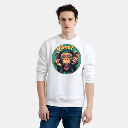 Cartoon Cash With Funny Face Sweat Shirt