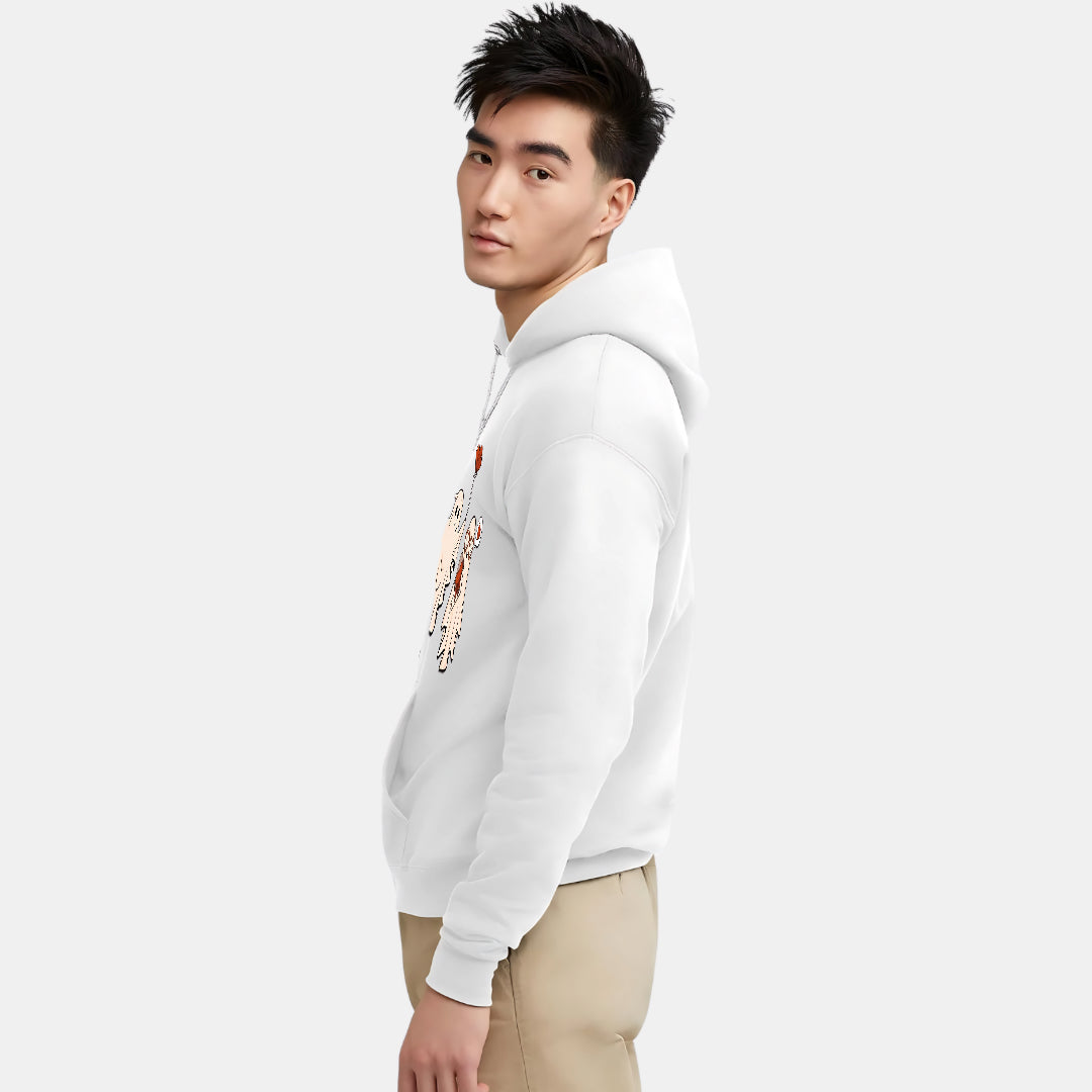 Cute Ghosts with Heart & Love Letter Hoodie