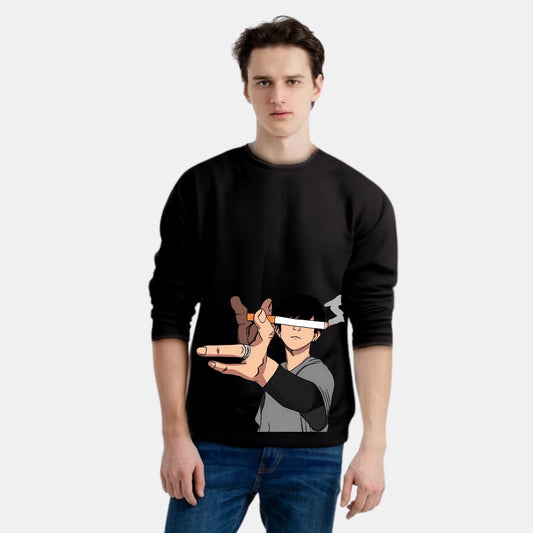 Bad Boy Smoking Aesthetic Sweat Shirt