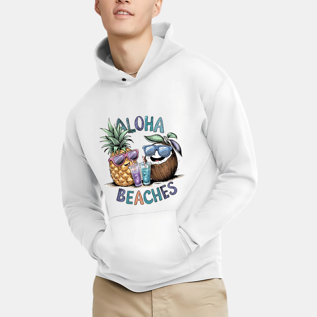 Tropical Beachwear Designs Hoodie