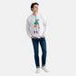 Funny Falling Man Graphic Tee Sweat Shirt