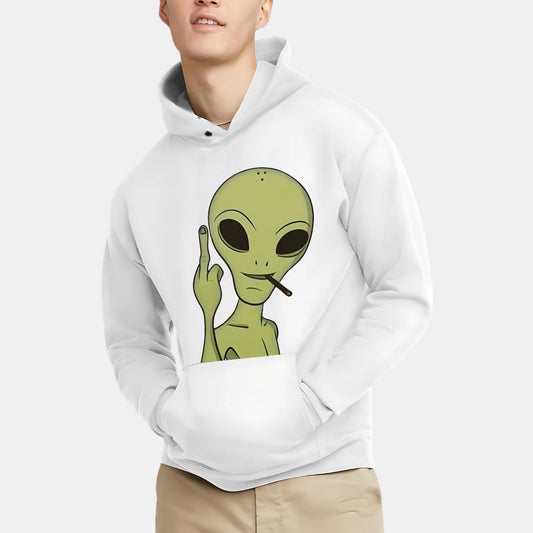 Rude Ghost Halloween Hoodie