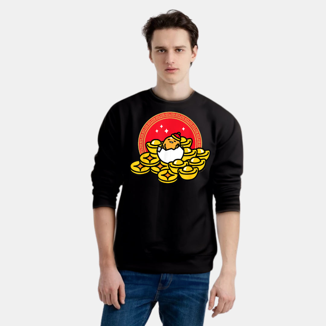 Chicks, Eggs, and Crypto Graphic Sweat Shirt