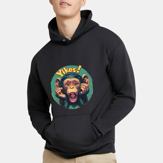 Cartoon Cash With Funny Face Hoodie