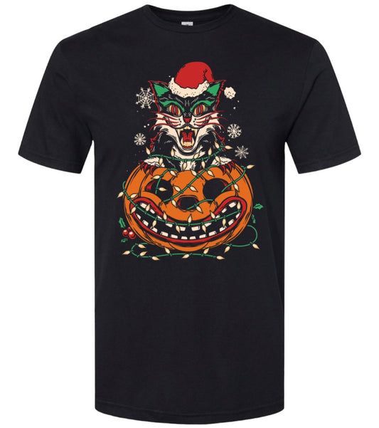 Christmas Cat Tee